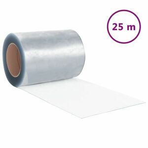 vidaXL PVC szalagfüggönytekercs 3 mm x 300 mm 25 m kép