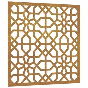 vidaXL mór stílusú corten acél kerti faldísz 55x55 cm kép