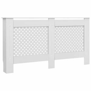 vidaXL fehér MDF radiátorburkolat 152 x 19 x 81, 5 cm kép