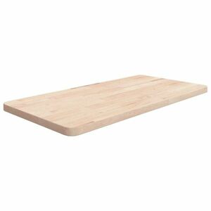 vidaXL kezeletlen tömör fa fürdőszobai pult 80 x 40 x 2, 5 cm kép