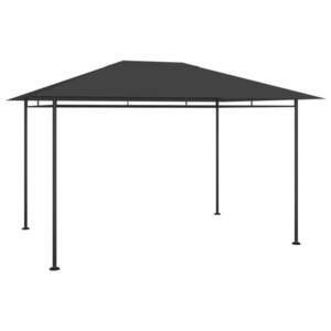 vidaXL antracitszürke pavilon 384x281x270 cm 180 g/m² kép