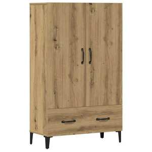 vidaXL Highboard artisan tölgy 70x31x115 cm gépi úton előállított fa kép