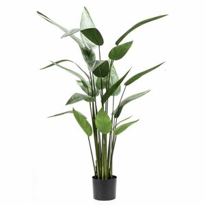 Emerald zöld heliconia műnövény 125 cm 419837 kép