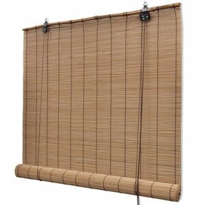 vidaXL Barna Bambusz Roló 150 x 220 cm kép
