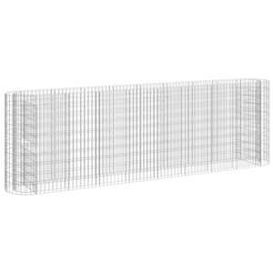 vidaXL horganyzott vas gabion magaságyás 330x50x100 cm kép