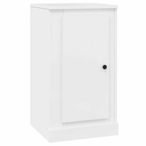 vidaXL magasfényű fehér szerelt fa tálalószekrény 37, 5x35, 5x67, 5 cm kép