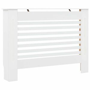 vidaXL fehér MDF radiátorburkolat 112 x 19 x 81, 5 cm kép