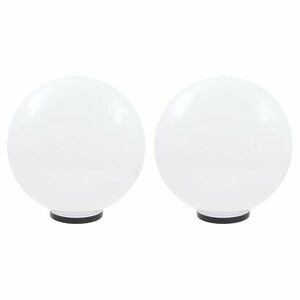 vidaXL 2 db LED gömblámpa 50 cm PMMA kép