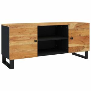 vidaXL tömör akácfa TV-szekrény 105 x 33 x 46 cm kép