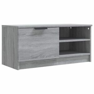 vidaXL szürke sonoma színű szerelt fa TV-szekrény 80 x 35 x 36, 5 cm kép