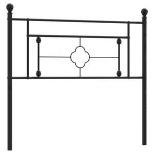 vidaXL fekete fém fejtámla 107 cm kép