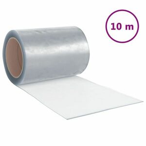 vidaXL átlátszó PVC ajtófüggöny 300 mm x 3 mm 10 m kép