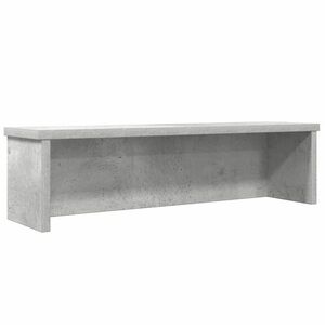 vidaXL konyhai állvány rakodható beton szürke 50x15x16 cm műfa kép