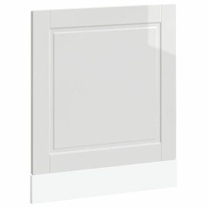 vidaXL mosogatógép panel Porto magasfényű fehér 60x1, 5x67 cm gépi fa kép