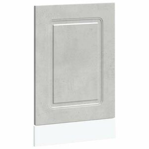 vidaXL mosogatógép panel Kalmar beton szürke 45x1, 5x67 cm kép