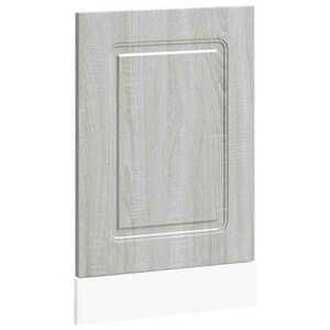 vidaXL mosogatógép panel Kalmar szürke sonoma 45x1, 5x67 cm gépi fa kép