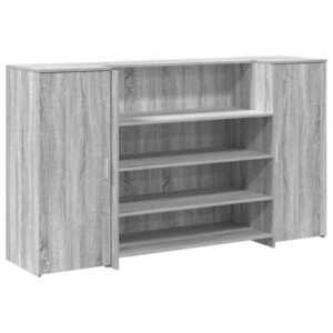 vidaXL recepciós pult szürke sonoma 180x50x103, 5 cm szerelt fa kép