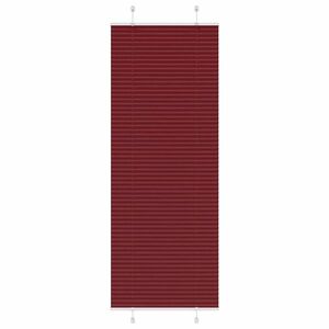 vidaXL pliszírozott redőny Bordeaux piros 75x200 cm Szövetszélesség kép