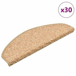 vidaXL 30 db arany lépcsőszőnyeg 65x21x4 cm kép