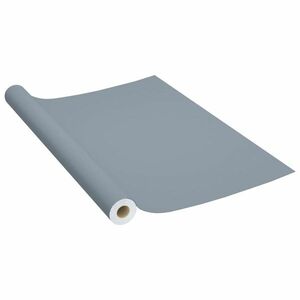 vidaXL szürke öntapadó PVC bútorfólia 500 x 90 cm kép