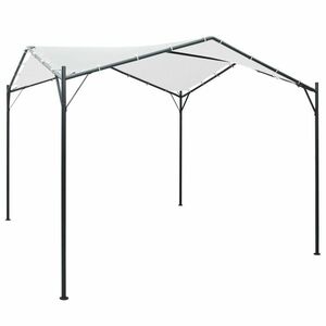 vidaXL fehér pavilon 3 x 3 x 2, 6 m 180 g/m² kép