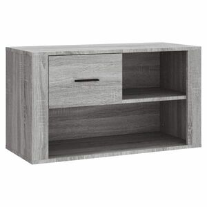 vidaXL szürke sonoma színű szerelt fa cipősszekrény 80x35x45 cm kép