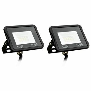 vidaXL 2 db hideg fehér fényű LED-es reflektor 10 W kép