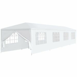 vidaXL fehér kerti pavilon 3 x 12 m kép