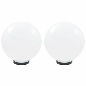 vidaXL 2 db LED gömblámpa 30 cm PMMA kép