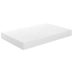 vidaXL magasfényű fehér MDF lebegő fali polc 40 x 23 x 3, 8 cm kép