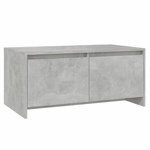 vidaXL betonszürke szerelt fa dohányzóasztal 90x50x41, 5 cm kép