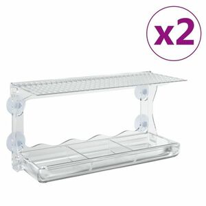 vidaXL 2 db akril ablaketető 30 x 12 x 15 cm kép