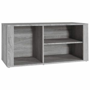 vidaXL szürke sonoma színű szerelt fa cipősszekrény 100x35x45 cm kép