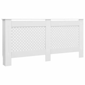 vidaXL fehér MDF radiátorburkolat 172 x 19 x 81, 5 cm kép