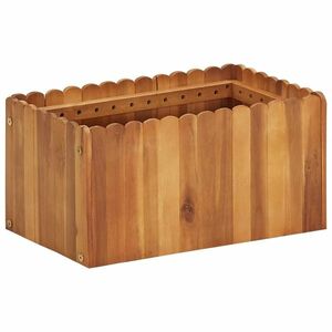 vidaXL tömör akácfa kerti magaságyás 50 x 30 x 25 cm kép