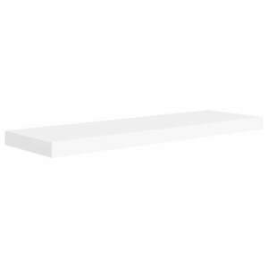 vidaXL fehér MDF lebegő fali polc 80 x 23, 5 x 3, 8 cm kép