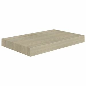 vidaXL tölgyszínű MDF lebegő fali polc 40 x 23 x 3, 8 cm kép