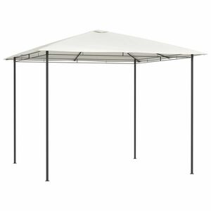 vidaXL krémszínű pavilon 3 x 3 x 2, 6 m 160 g/m² kép