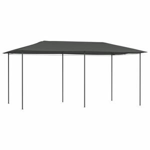 vidaXL antracitszürke pavilon 2, 98 x 5, 3 x 2, 59 m 160 g/m² kép