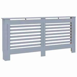 vidaXL antracitszürke MDF radiátorburkolat 172 x 19 x 81, 5 cm kép