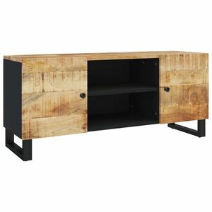 vidaXL tömör mangófa TV-szekrény 105 x 33 x 46 cm kép