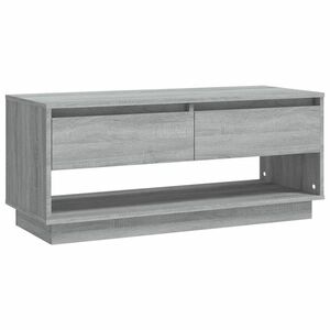 vidaXL szürke sonoma színű szerelt fa TV-szekrény 102x41x44 cm kép