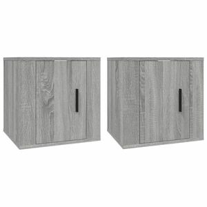 vidaXL 2 db szürke sonoma falra szerelhető TV-szekrény 40x34, 5x40 cm kép