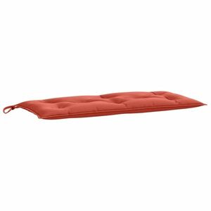 vidaXL melange piros szövet kerti padpárna 100 x 50 x 7 cm kép