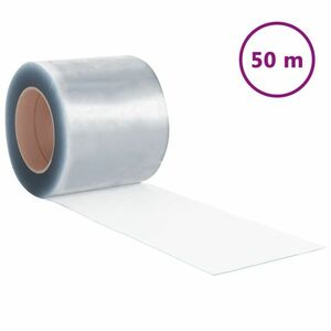 vidaXL átlátszó PVC ajtófüggöny 200 mm x 2 mm 50 m kép