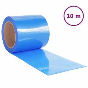 vidaXL kék PVC ajtófüggöny 200 mm x 2 mm 10 m kép