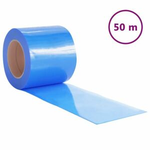 vidaXL kék PVC ajtófüggöny 200 mm x 2 mm 50 m kép