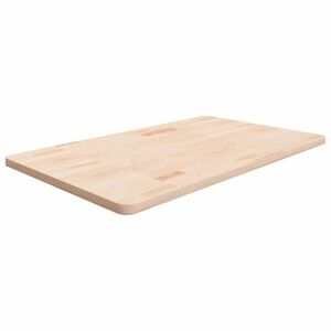 vidaXL kezeletlen tömör fa fürdőszobai pult 100x60x2, 5 cm kép