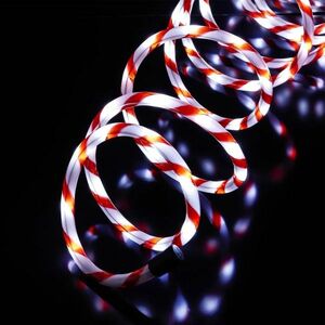 HI Candy Cane fényfüzér 120 LED-del 6 m kép