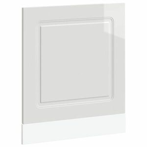 vidaXL mosogatógép panel Kalmar magasfényű fehér 60x1, 5x67 cm gépi fa kép